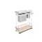 Rev-A-Shelf Steel, Natural, 8.75 in W, 24 in H, 21.69 in D, 21.69 in L, Light Brown 5322KB-BCSC-8-MP - alternate 1